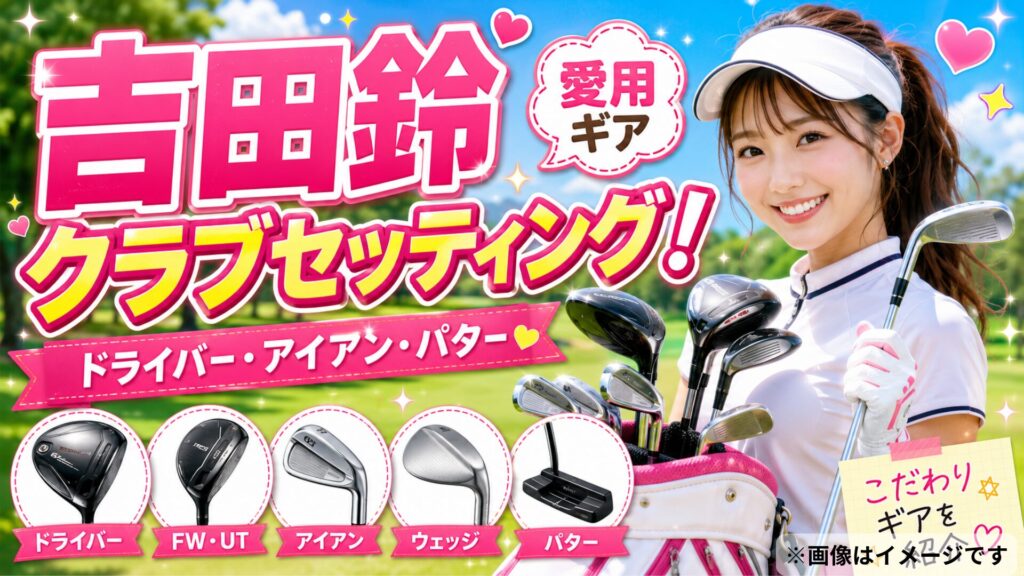 吉田鈴 クラブセッティング
