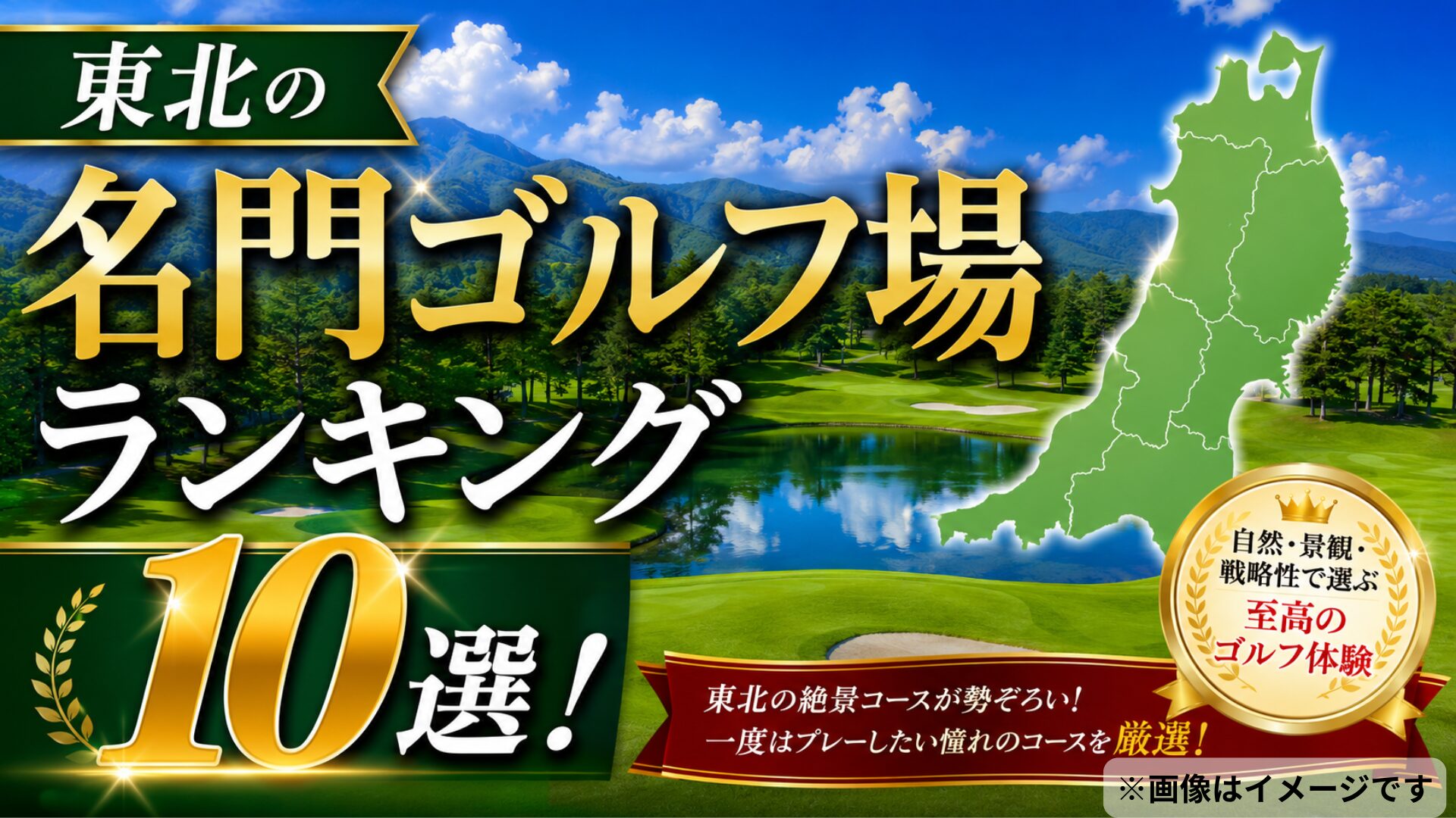 東北の名門ゴルフ場ランキング10選！
